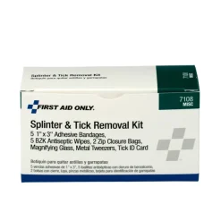FAO7108 - First Aid Only kit d'extraction échardes et tiques