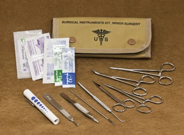 FA80122TAN - ELITE FIRST AID Kit Chirurgical de Terrain