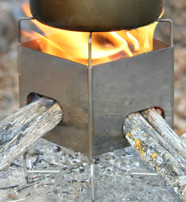 FBNANOSS - Firebox réchaud ultraléger Nano G2 acier inoxydable