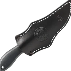 FB01PGYD - Spyderco Moran Upswept Gray Damasteel Sprint Run