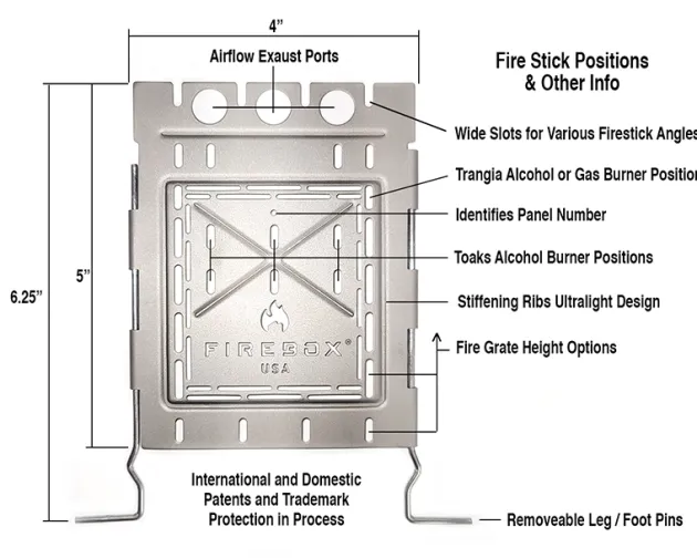 FBSSFREES - Firebox Freestyle Simple Acier inox