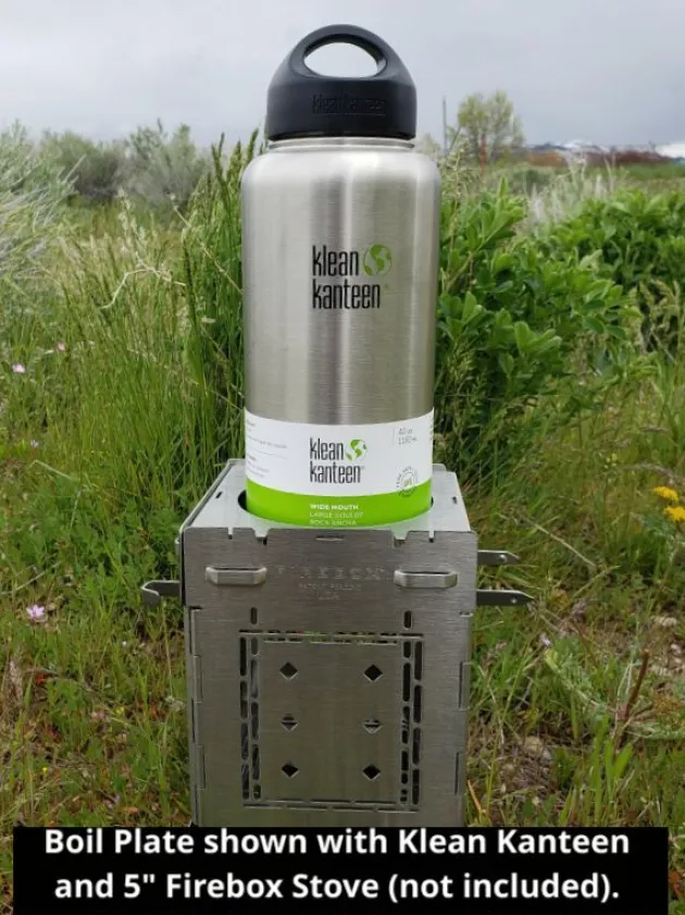 FB5TIBOILP - Firebox plaque à bouillir titane pour G2 5"