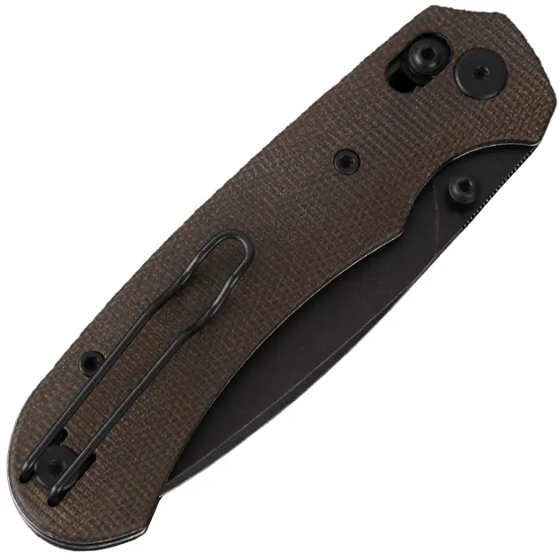FerraMonster Spectrum CP Blackwash 154CM OD Canvas Micarta
