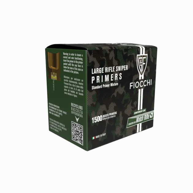 FI80529 - AMORCE FIOCCHI LARGE RIFLE SNIPER X1500