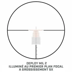 FLMP53056DMI - LUNETTE BUSHNELL MATCH PRO ED 5-30X56 FFP RET. DEPLOY MIL 2 ILL