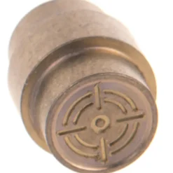 FLY136 - Flytanium Crosshair Hole Stopper titane pour Spyderco PM2/Para3 Bronze