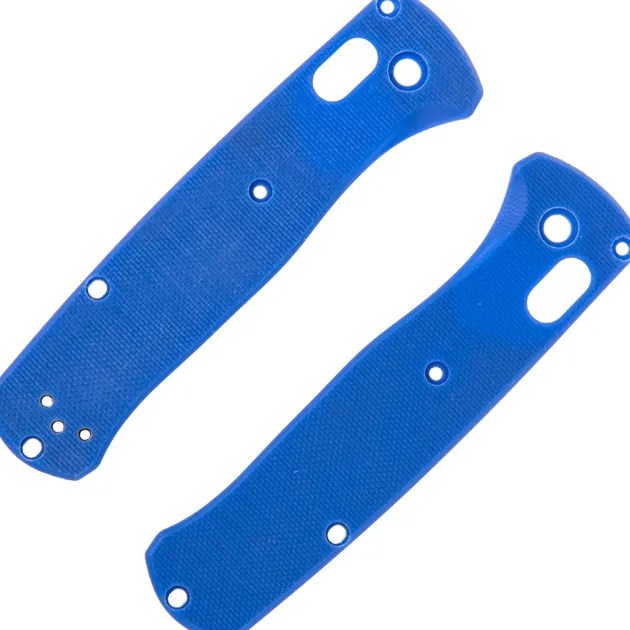 FLY142 - Flytanium plaquettes G10 Bleu Benchmade Bugout