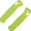 FLY305 - Flytanium plaquettes G10 Lime Benchmade Bugout