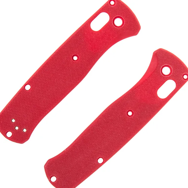 FLY141 - Flytanium plaquettes G10 rouge Benchmade Bugout