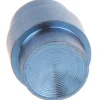 FLY130 - Flytanium Spiral Hole Stopper Titane pour Spyderco PM2/Para3 bleu