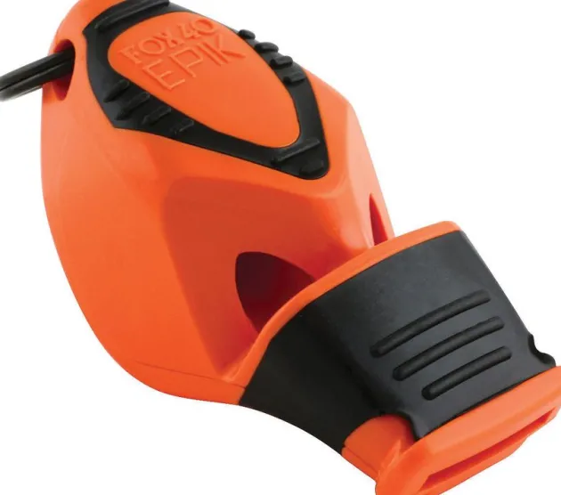 FO8802O - Fox 40 Sonik Epik CMG Safety Whistle Orange