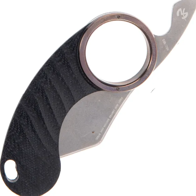 Fred Perrin La Griffe Shark pliante titane Marron