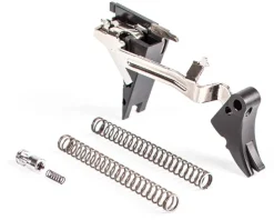 FUL-DRP-4G9-PRO.B-B - ZEV Drop-In Kit, détente Fulcrum PRO pour Glock Gen4 - Noire