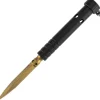 G005A8 - Kansept EDC Tool Stiletto 5CR13 Black & Gold Titanium