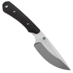 G006A2 - Kansept Flank Fixed Blade Black & Red G10