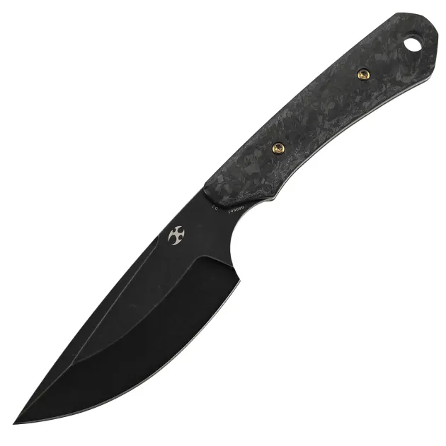 G006A1 - Kansept Flank Fixed Blade Shredded Carbon FIber