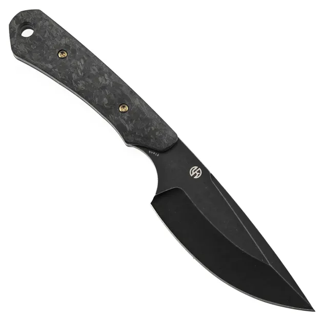 G006A1 - Kansept Flank Fixed Blade Shredded Carbon FIber