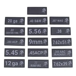 GC-GCS07 Caliber Patch 7,62x51 Black