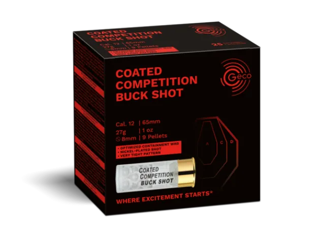 2400232 - GECO COMPETITION BUCK SHOT 12/65