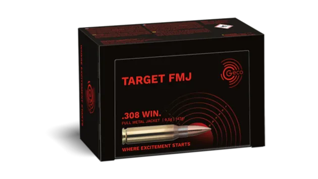 2407005 - GECO .308 Win TARGET FMJ 147 gr