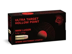 2431435 - GECO 9x19 124GR ULTRA TARGET HOLLOW POINT (UTHP) x50
