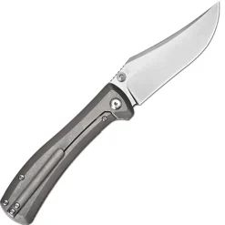 1888G-GY - Artisan Cutlery Santee Stonewash S35VN SW titanium