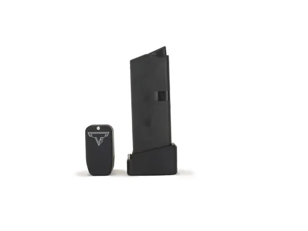 GMK9-0 - Taran Tactical Taran Tactical Glock 43 Completed Magazine flat black