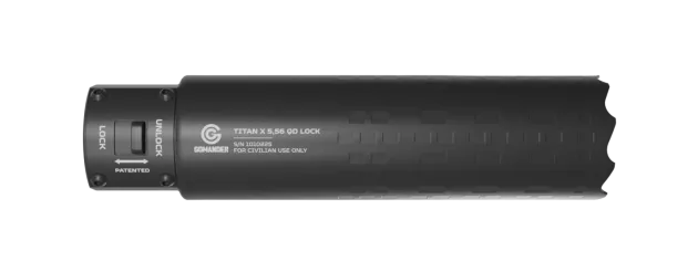 GOM200 - Silencieux GOMANDER TITAN X 5.56 L QD LOCK