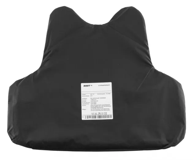 GPB5001 - Gilet pare balles BSST port discret noir SK1+ / NIJ IIIA