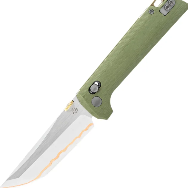 2418-GR-G5 - North Mountain Blade Chop Crossbar 5 Layers Copper Green G10