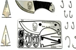 GRICARD005 - Grim Workshop carte de survie Bushcraft