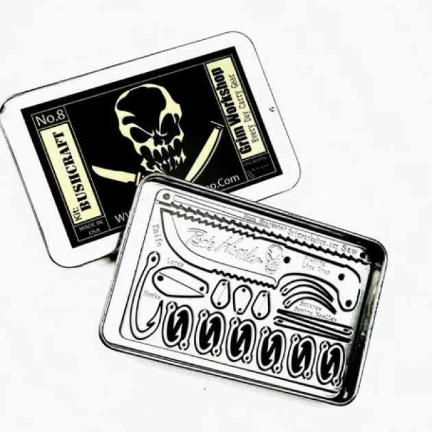 GRICARD001 - Grim Workshop carte de survie Bob Hansler