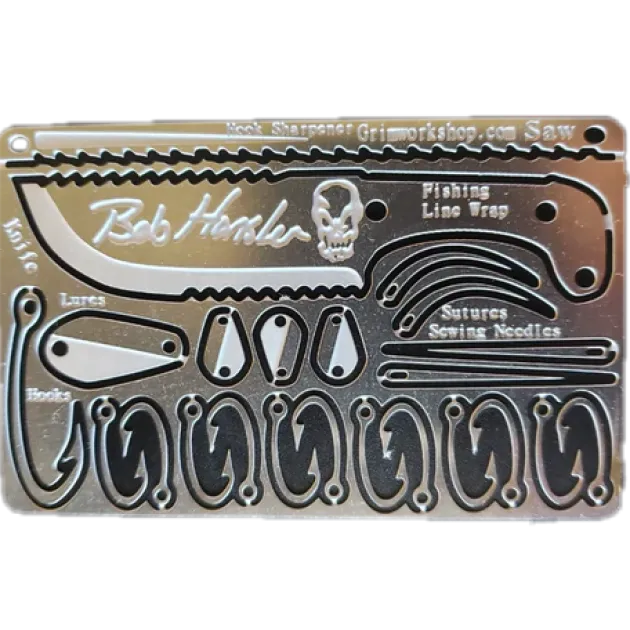 GRICARD001 - Grim Workshop carte de survie Bob Hansler