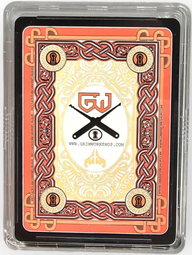 GRILCKDEC - GRIM WORKSHOP Lock Picking Playing Cards Cartes à Jouer Crochetage