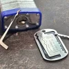 GRIRAKTAG - GRIM WORKSHOP Rake Lock Pick Dog Tag Necklace