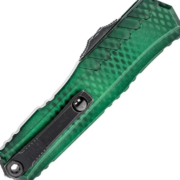 1242-1 GRX51S - Microtech Cypher II D/E Green X-51