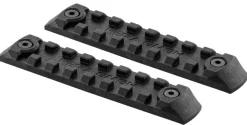 HAA535 - Set de 2 rails picatinny en polymère compatible KEYMOD - NOIR