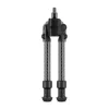 71002 - HAWKE Bipied Carbon Fiber Pro Lisse PICATINNY 8-11"