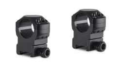 24112 - HAWKE Montages à Colliers Tactical 1" 2 Piece Weaver High