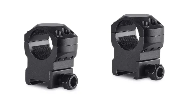 24112 - HAWKE Montages à Colliers Tactical 1" 2 Piece Weaver High