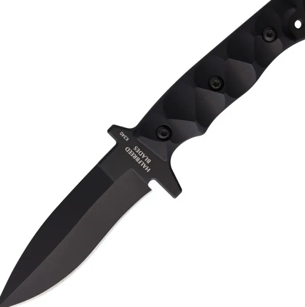 HBBMCK01 - HALFBREED BLADES Medium Clearance Knife NOIR