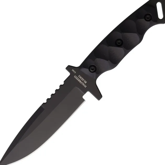 HBBMIK03G2BLKK3 - HALFBREED BLADES Medium Infantry Knife NOIR