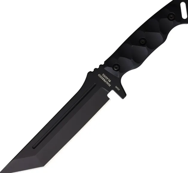 HBBMIK05P - HALFBREED BLADES Medium Infantry Knife Tanto NOIR