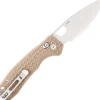 HB6002 - Honey Badger Cross-Bolt Large drop point Tan FRN