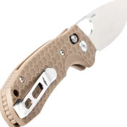 HB6002 - Honey Badger Cross-Bolt Large drop point Tan FRN
