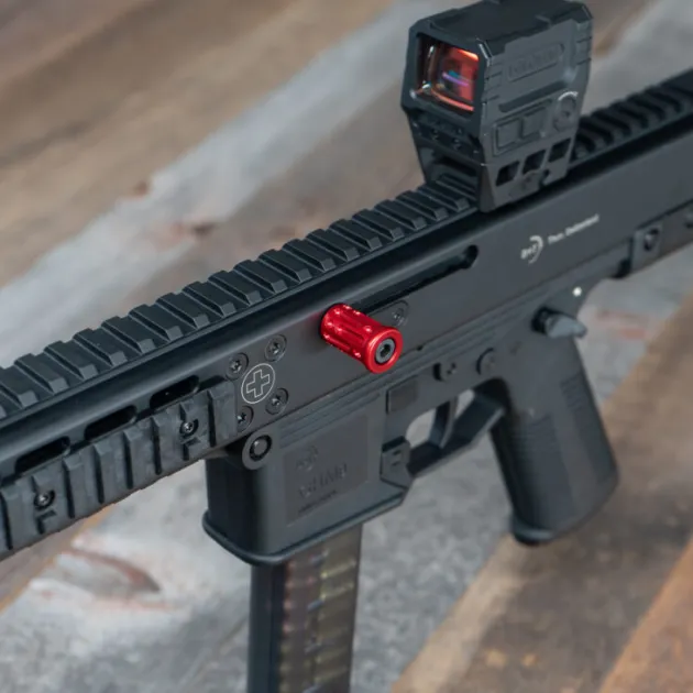 HBI10131-02 - B&T GHM9 Charging Handle RED