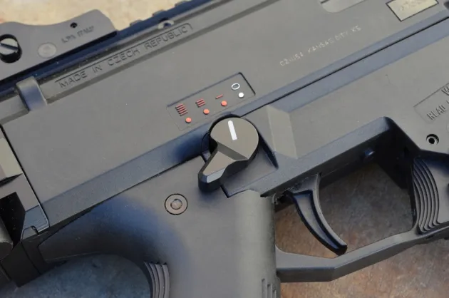 HBI10195 - HBindustries CZ Scorpion EVO3 Thumb Safety Selectors