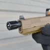 10147-01 - HBindustries Micro Comp + Thread Protector Black 10MM 9/16-24