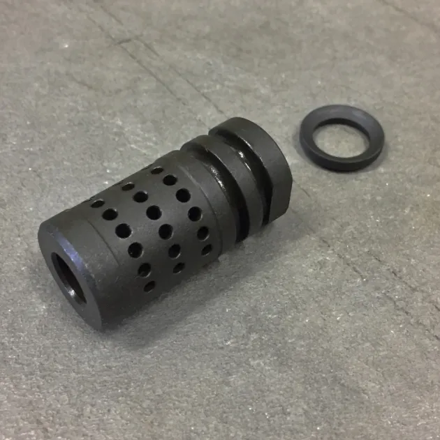 10142-02 - HB Industries 9mm Fan Port Compensator 1/2x36