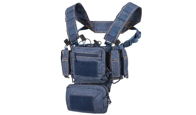 18665 - Helikon Training Mini Rig Nylon Melange Blue KK-TMR-NL-M2